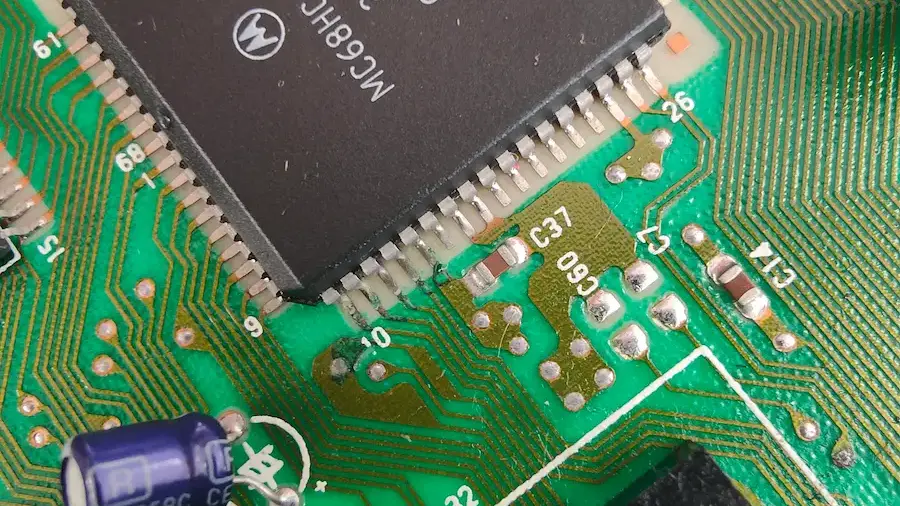 Corrosión en las pistas de la CPU