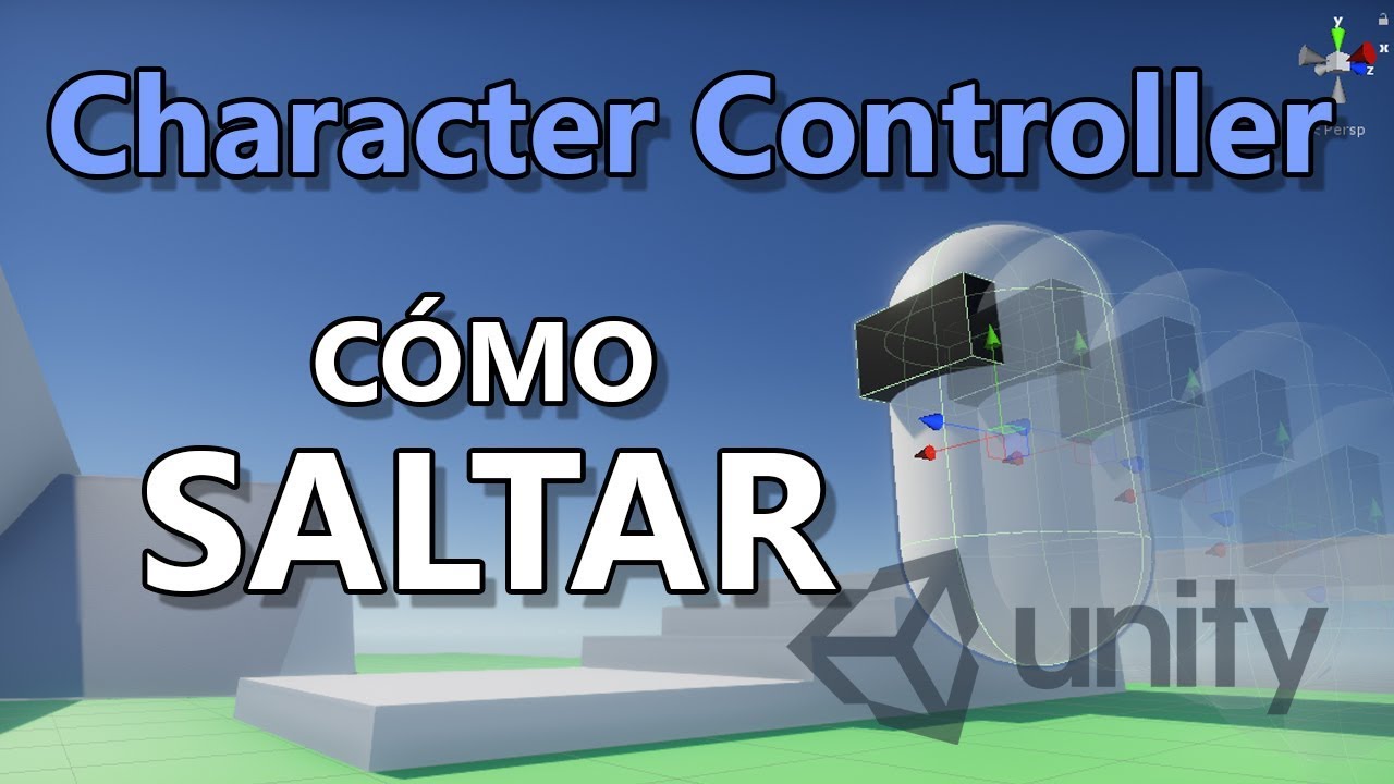 Character Controller Unity – Salto Basico